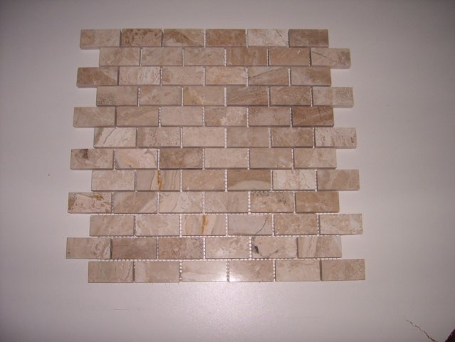 mozaic pe plasa capucino lustruit 48x24x12cm30x30